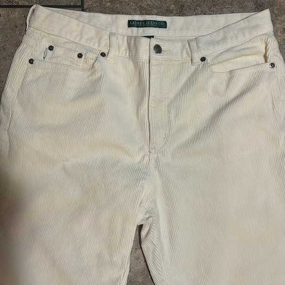 Vintage Lauren Ralph Lauren Corduroy Pants Size 14 - Picture 4 of 12